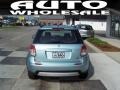 2009 Vapor Blue Metallic Suzuki SX4 Crossover Technology AWD  photo #3