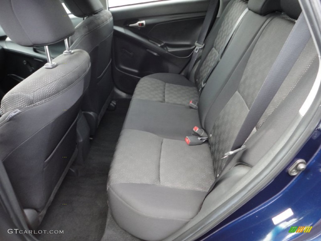 Ebony Interior 2010 Pontiac Vibe 1.8L Photo #52576613