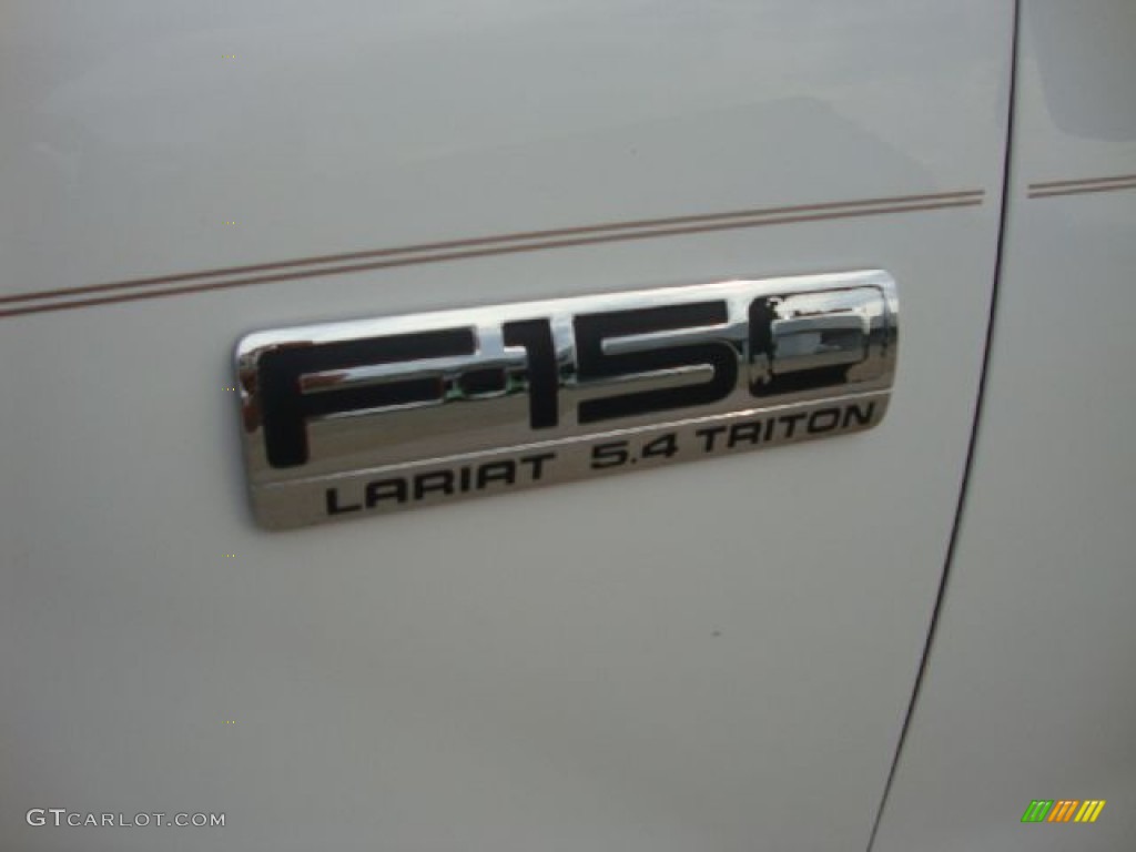 2006 F150 XLT SuperCrew 4x4 - Oxford White / Tan photo #33