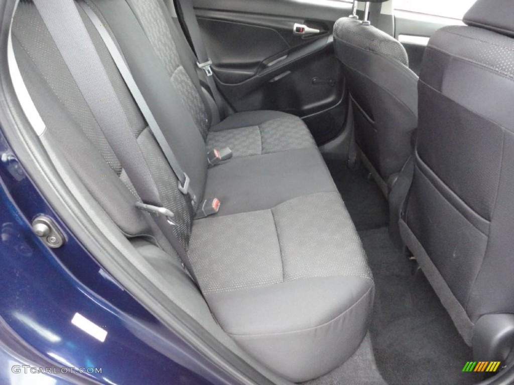 Ebony Interior 2010 Pontiac Vibe 1.8L Photo #52576643