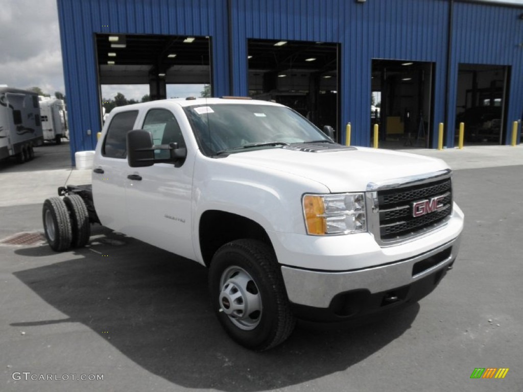 2011 GMC Sierra 3500HD Work Truck Crew Cab Chassis Exterior Photos