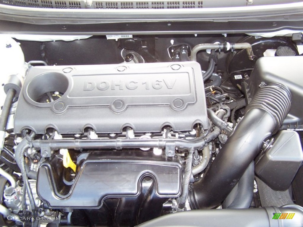 2011 Kia Forte SX 2.4 Liter DOHC 16-Valve CVVT 4 Cylinder Engine Photo #52577780
