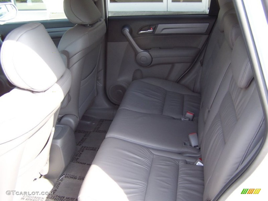 2009 CR-V EX-L - Taffeta White / Gray photo #7