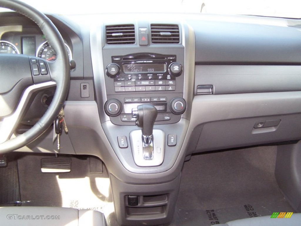 2009 Honda CR-V EX-L Gray Dashboard Photo #52577954