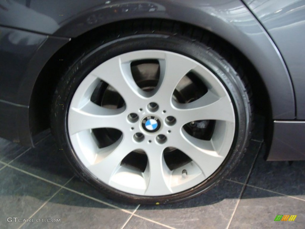 2008 3 Series 335i Sedan - Sparkling Graphite Metallic / Beige photo #4