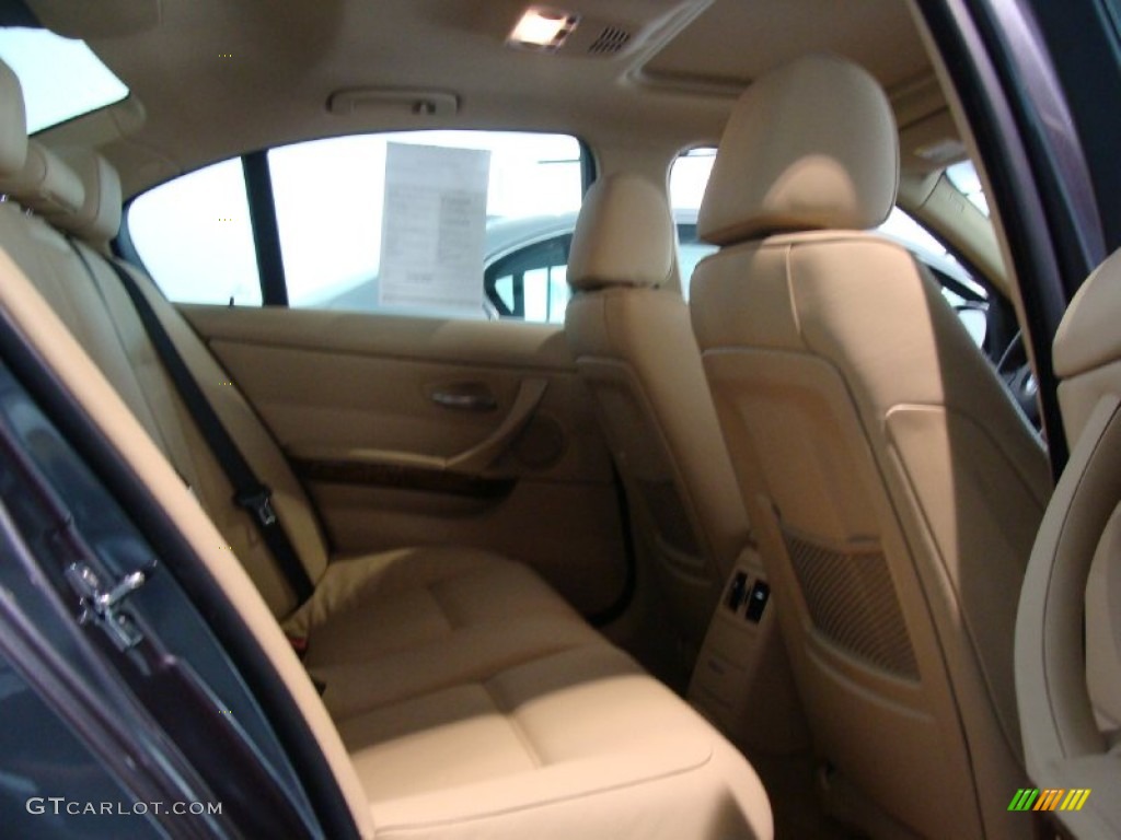 2008 3 Series 335i Sedan - Sparkling Graphite Metallic / Beige photo #8