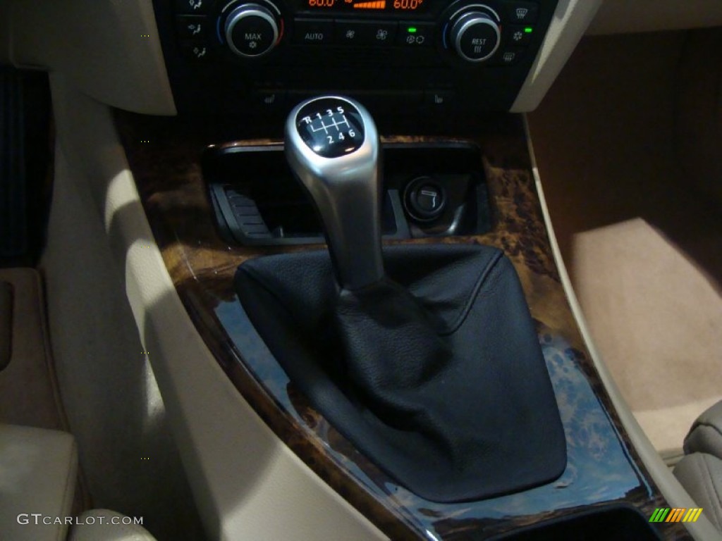 2008 3 Series 335i Sedan - Sparkling Graphite Metallic / Beige photo #15