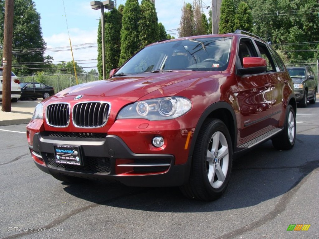 Vermilion Red Metallic 2010 BMW X5 xDrive30i Exterior Photo #52579499
