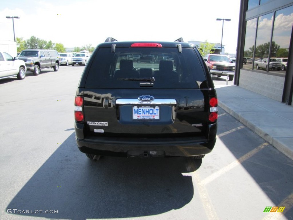 2007 Explorer XLT 4x4 - Black / Stone photo #32
