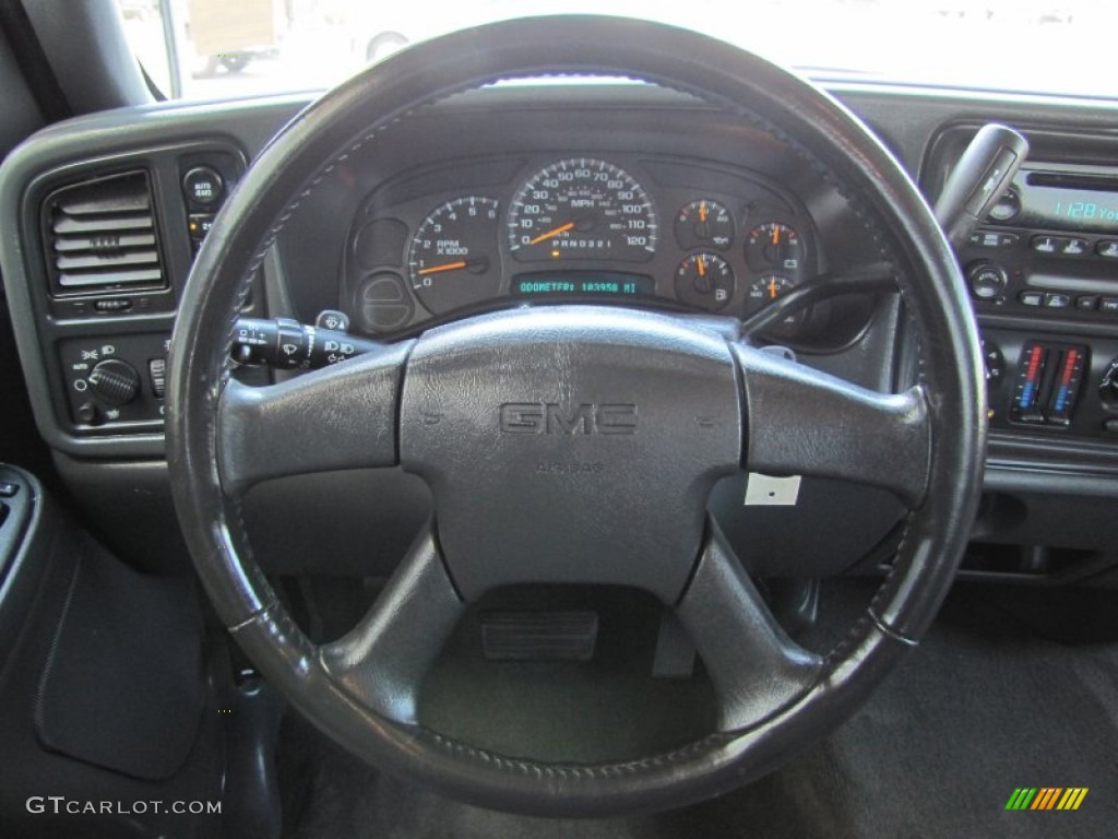 2007 GMC Sierra 1500 Classic SLE Crew Cab 4x4 Steering Wheel Photos