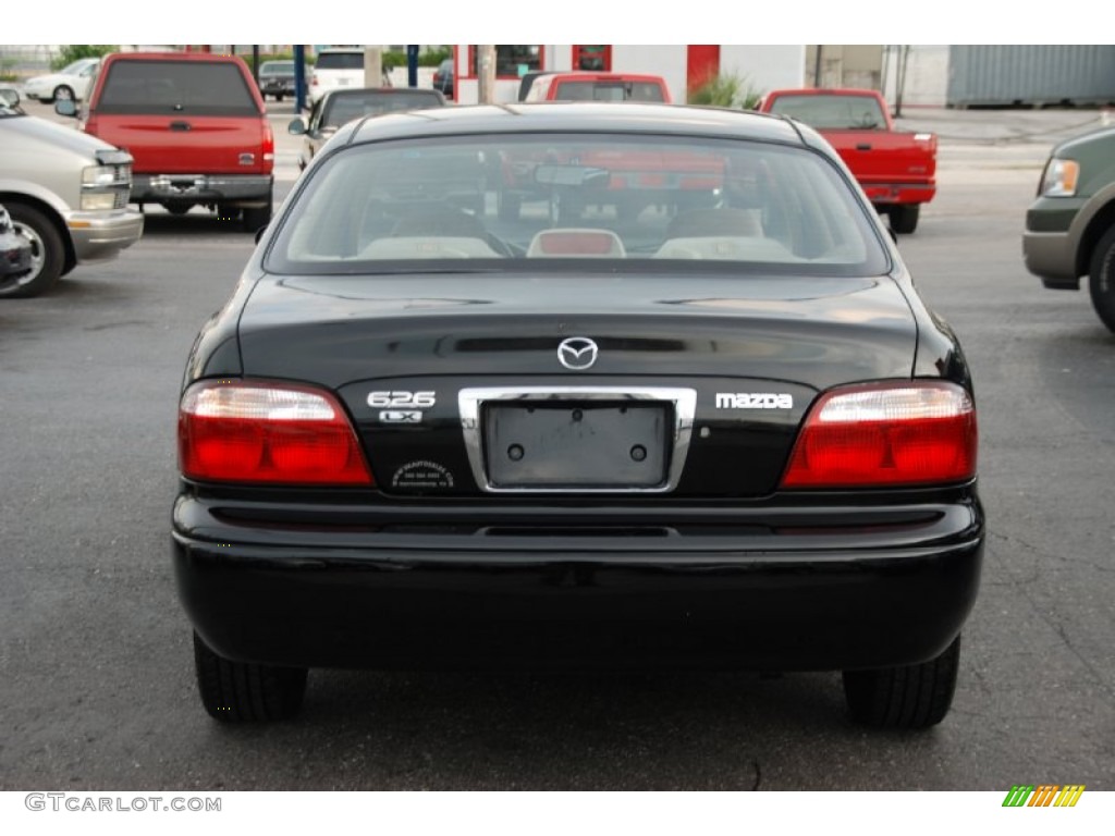 2000 626 LX - Black Onyx / Beige photo #13