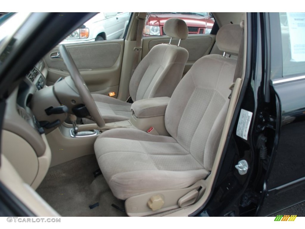Beige Interior 2000 Mazda 626 LX Photo #52579844