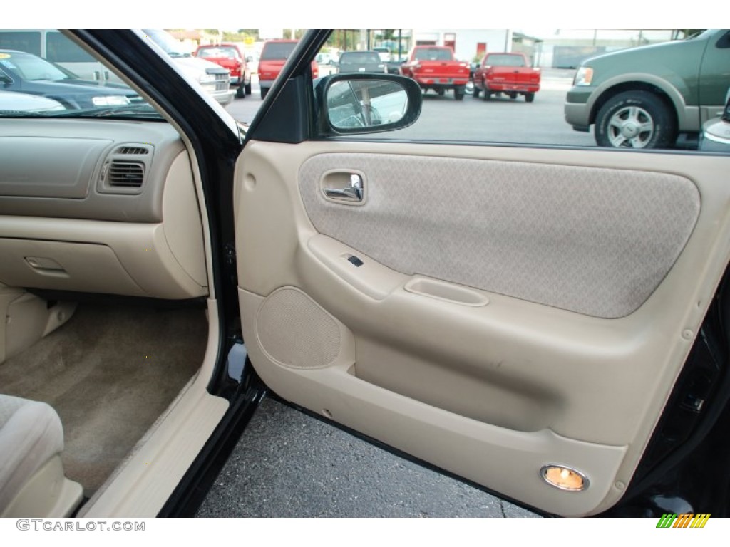 2000 Mazda 626 LX Beige Door Panel Photo #52579889