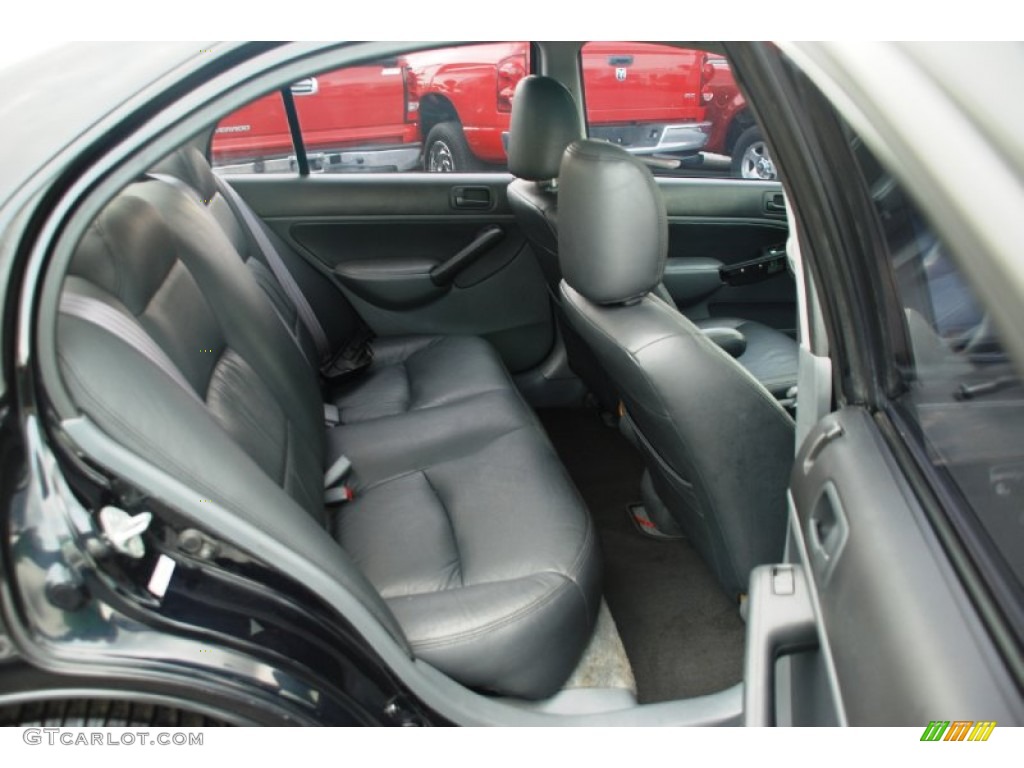Gray Interior 2001 Honda Civic EX Sedan Photo #52580753