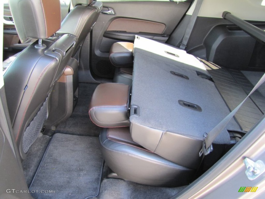 2010 Equinox LTZ AWD - Mocha Steel Metallic / Jet Black/Brownstone photo #26