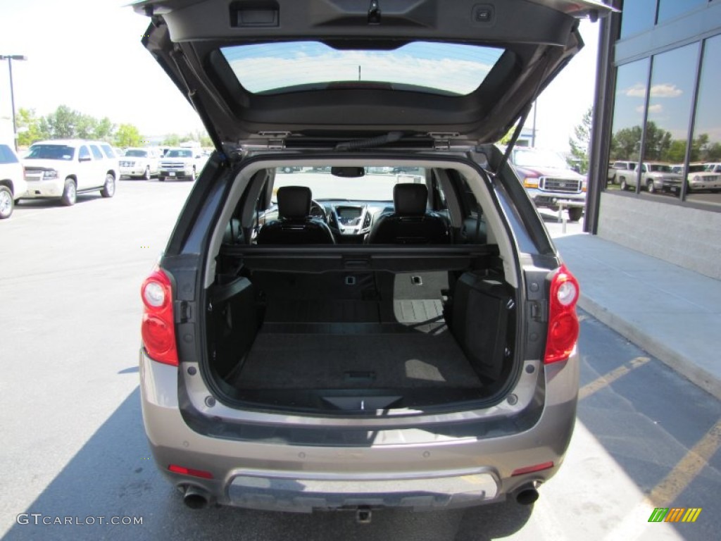 2010 Equinox LTZ AWD - Mocha Steel Metallic / Jet Black/Brownstone photo #30