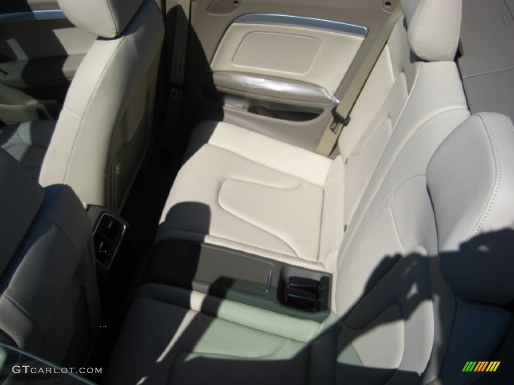 Linen Beige Interior 2012 Audi A5 2.0T Cabriolet Photo #52581758
