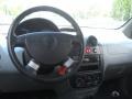 Gray 2005 Chevrolet Aveo LT Hatchback Steering Wheel