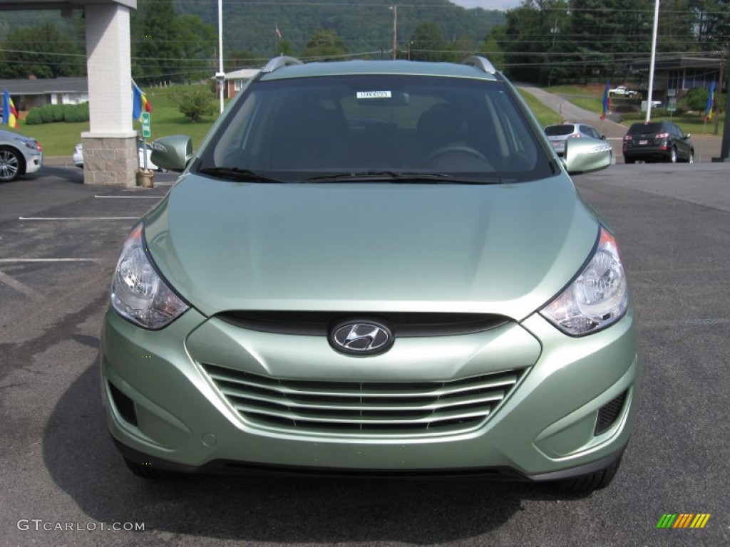 Kiwi Green 2012 Hyundai Tucson GLS Exterior Photo #52583216