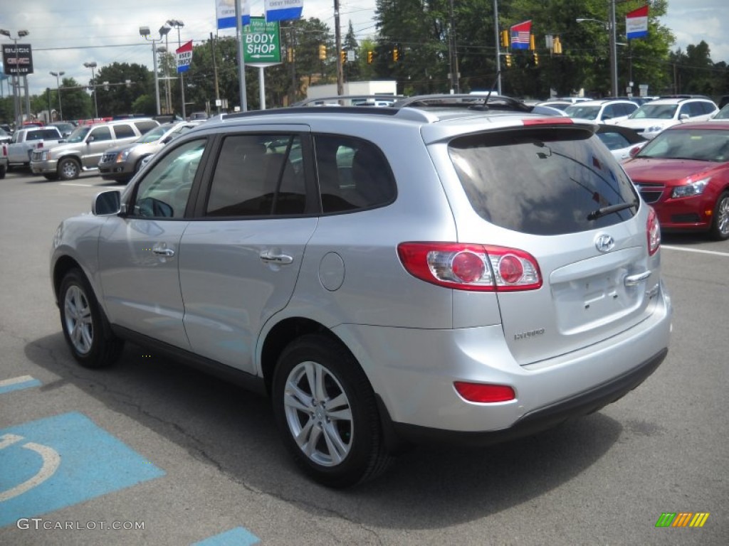 Moonstone Silver 2011 Hyundai Santa Fe Limited AWD Exterior Photo #52583558