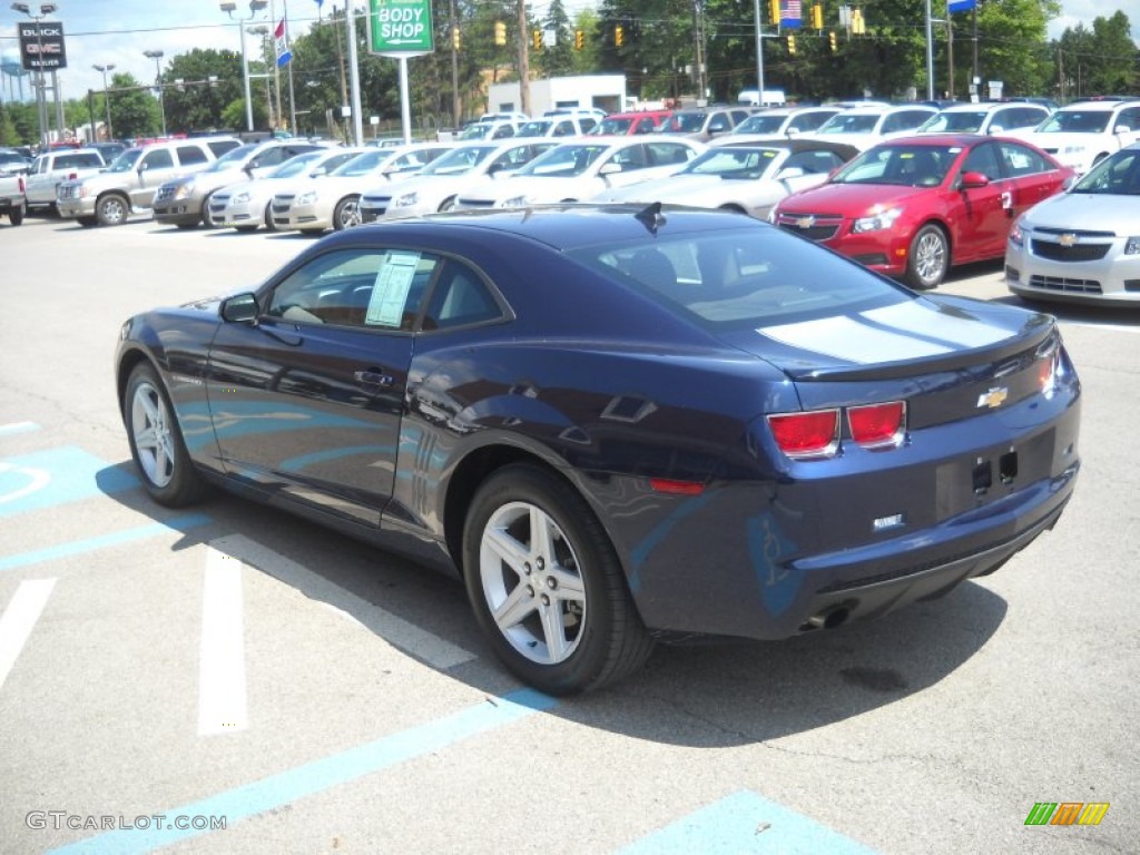 2010 Camaro LT Coupe - Imperial Blue Metallic / Gray photo #5