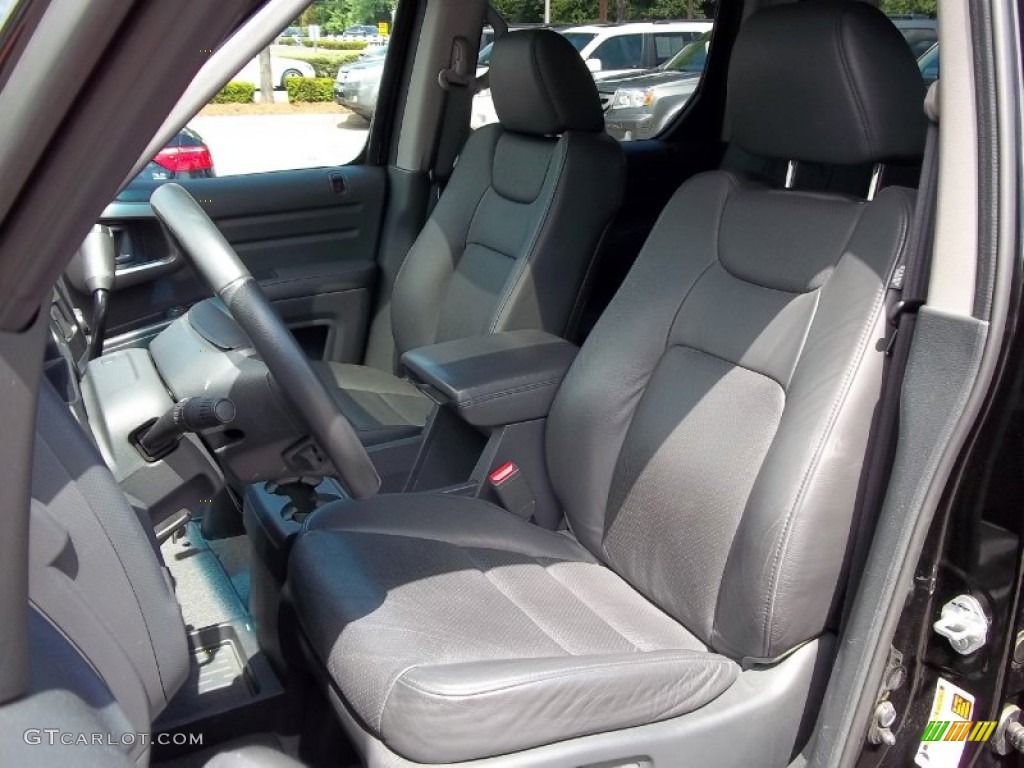 Black Interior 2011 Honda Ridgeline RTL Photo #52584554