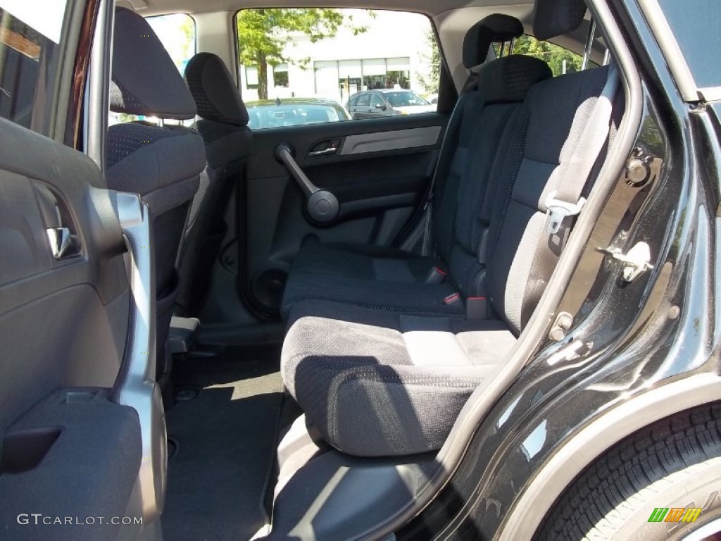 2009 CR-V EX 4WD - Crystal Black Pearl / Black photo #15