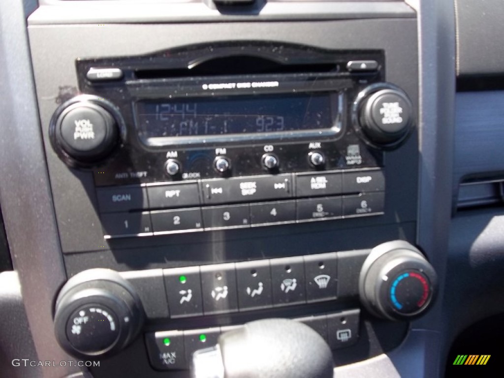 2009 CR-V EX 4WD - Crystal Black Pearl / Black photo #18