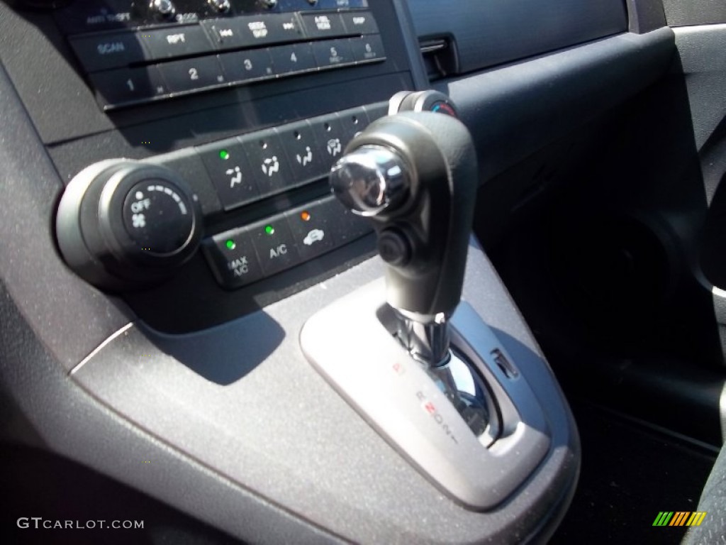 2009 CR-V EX 4WD - Crystal Black Pearl / Black photo #19