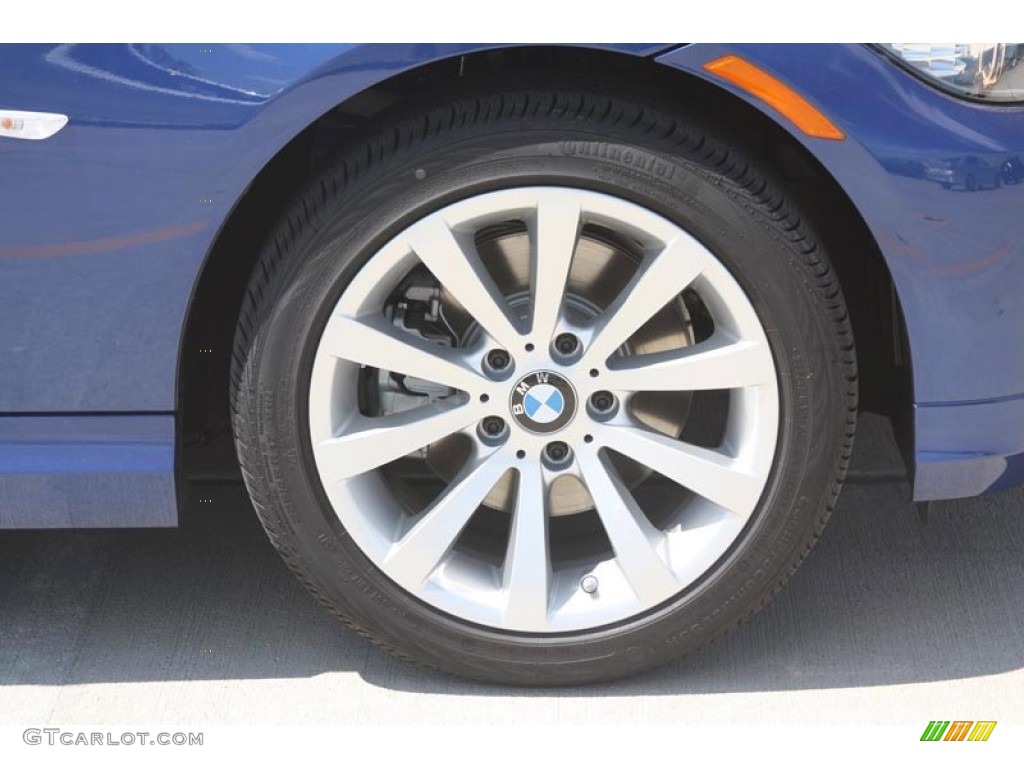 2011 3 Series 328i Sedan - Montego Blue Metallic / Oyster/Black Dakota Leather photo #9