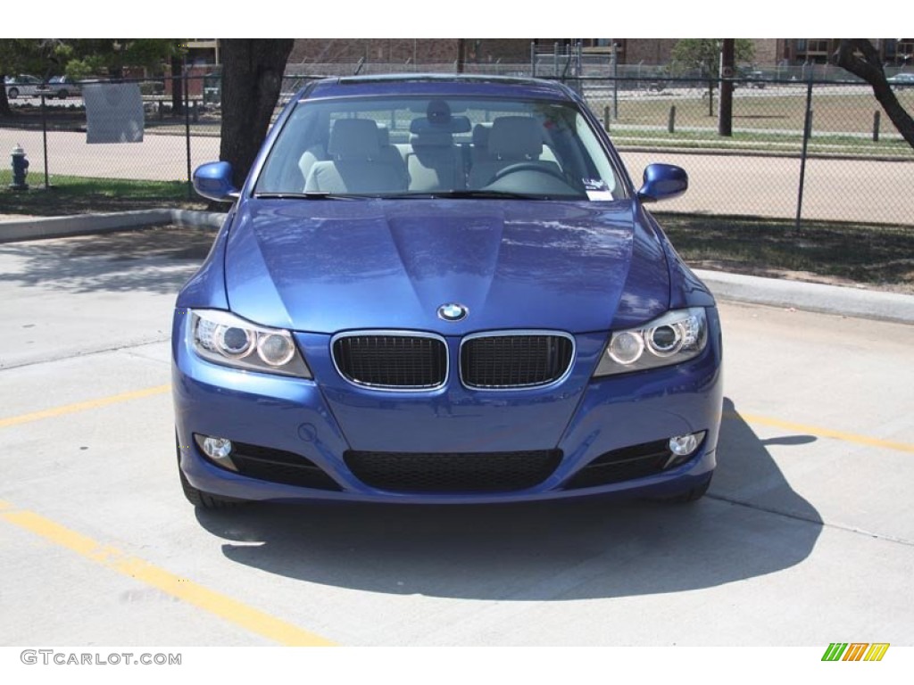 2011 3 Series 328i Sedan - Montego Blue Metallic / Oyster/Black Dakota Leather photo #11