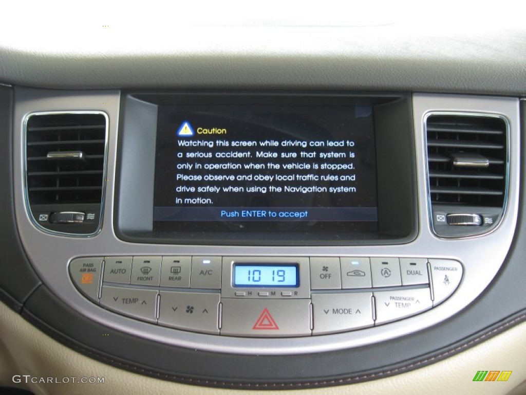 2011 Hyundai Genesis 4.6 Sedan Controls Photo #52585449