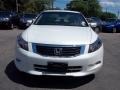 2009 White Diamond Pearl Honda Accord EX-L V6 Sedan  photo #5