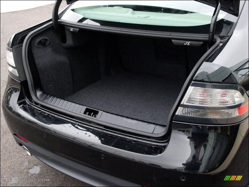 2008 9-3 Aero Sport Sedan - Black / Black/Parchment photo #8