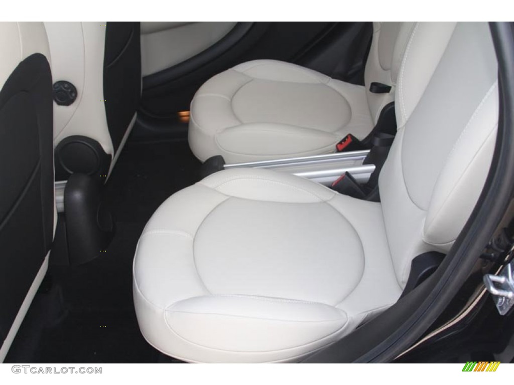 Gravity Polar Beige Leather Interior 2011 Mini Cooper S Countryman All4 AWD Photo #52586063