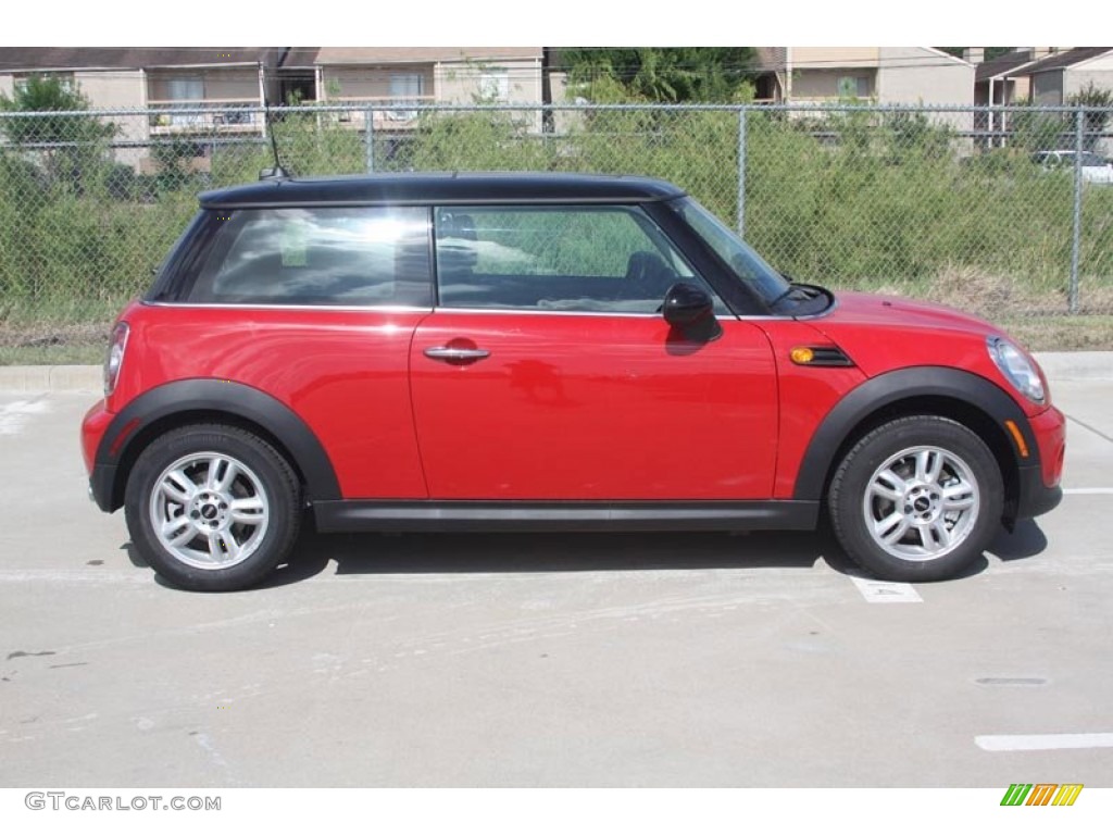 Chili Red 2012 Mini Cooper Hardtop Exterior Photo #52587194
