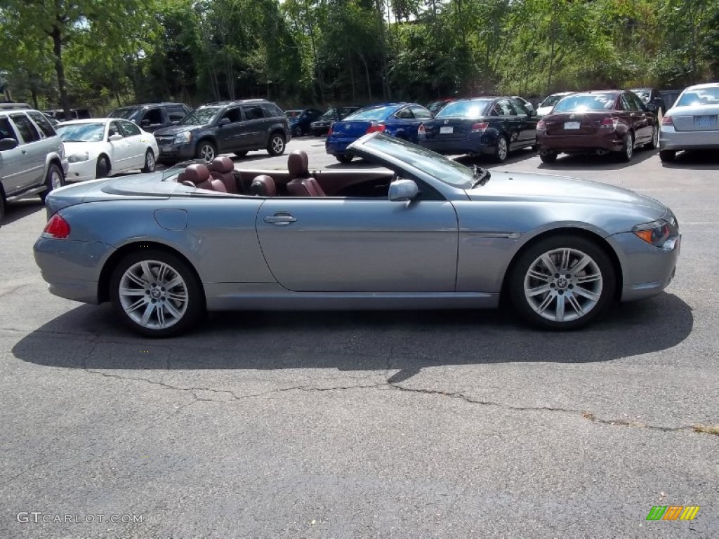 Silver Grey Metallic 2006 BMW 6 Series 650i Convertible Exterior Photo #52587692