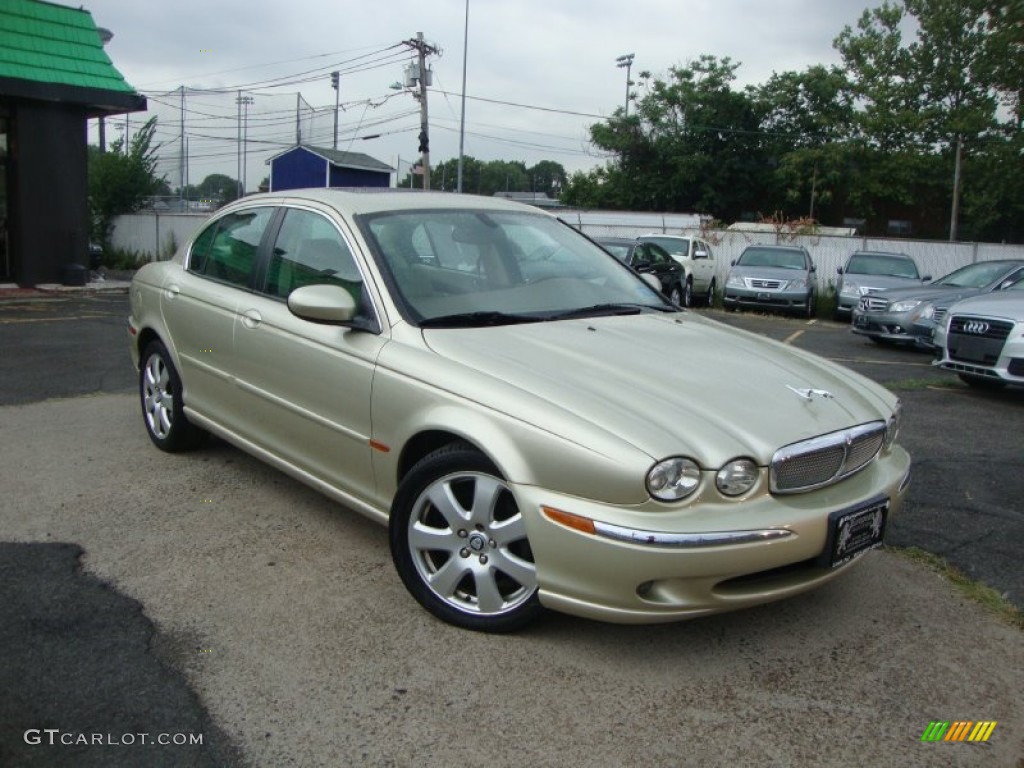 2006 X-Type 3.0 - Winter Gold Metallic / Champagne photo #3