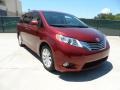 2011 Salsa Red Pearl Toyota Sienna Limited  photo #1