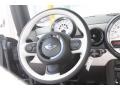 2012 Mini Cooper Mini Yours Soda Satellite Gray Interior Steering Wheel Photo