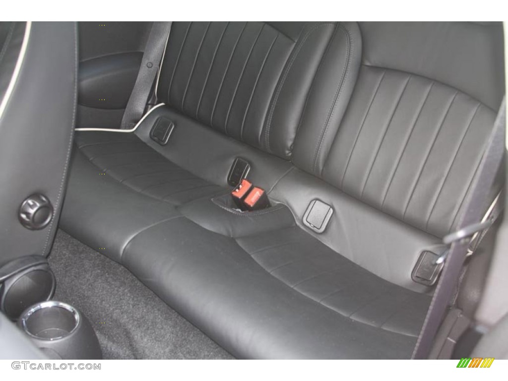 Carbon Black Lounge Leather Interior 2012 Mini Cooper S Hardtop Photo #52588199