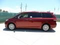2011 Salsa Red Pearl Toyota Sienna Limited  photo #6