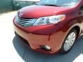 2011 Salsa Red Pearl Toyota Sienna Limited  photo #10