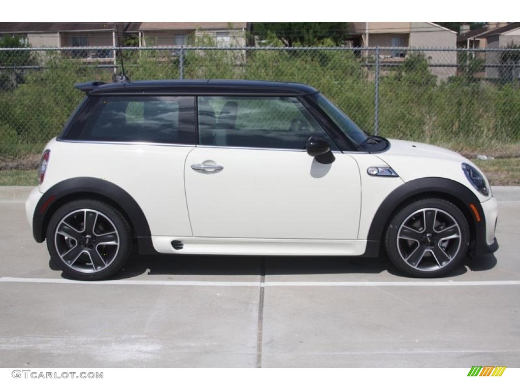 Pepper White 2012 Mini Cooper S Hardtop Exterior Photo #52588277