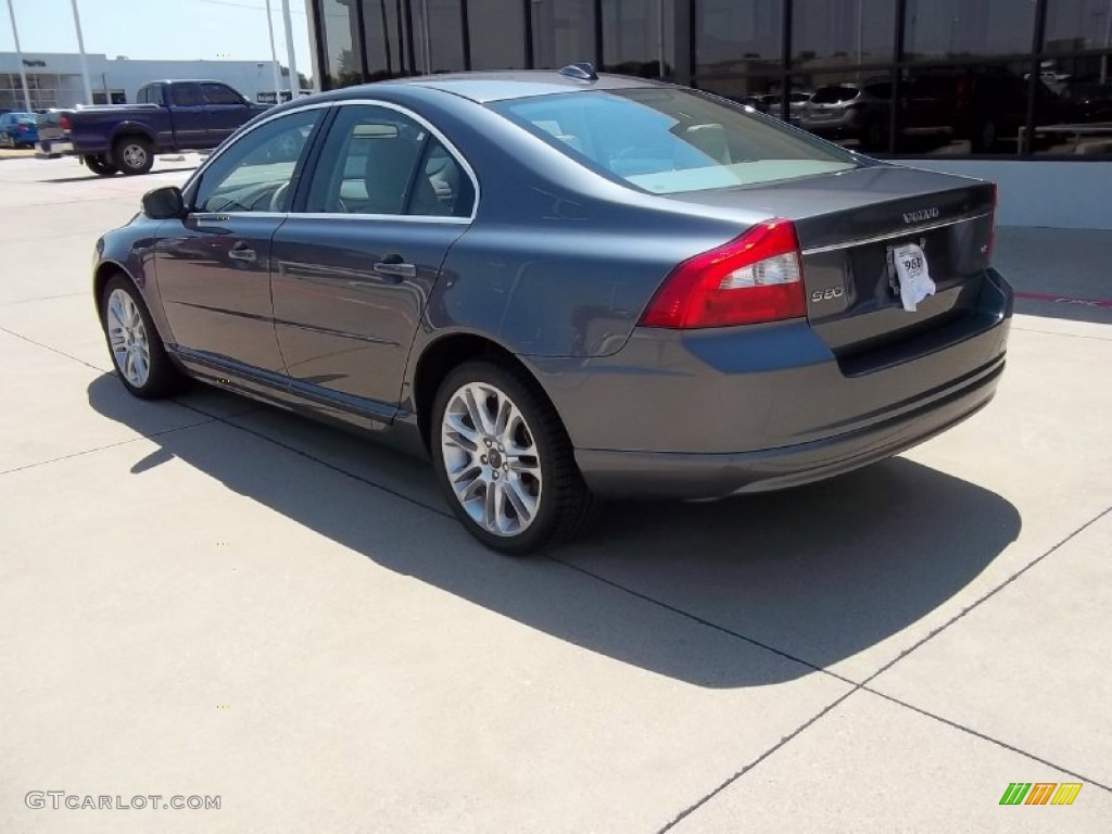 2008 S80 3.2 - Titanium Gray Metallic / Sandstone Beige photo #2