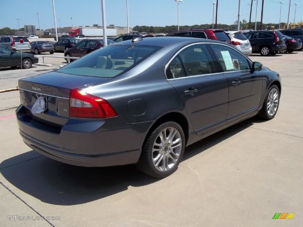 2008 S80 3.2 - Titanium Gray Metallic / Sandstone Beige photo #3
