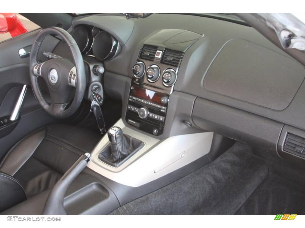 2008 Saturn Sky Red Line Roadster Black Dashboard Photo #52588739