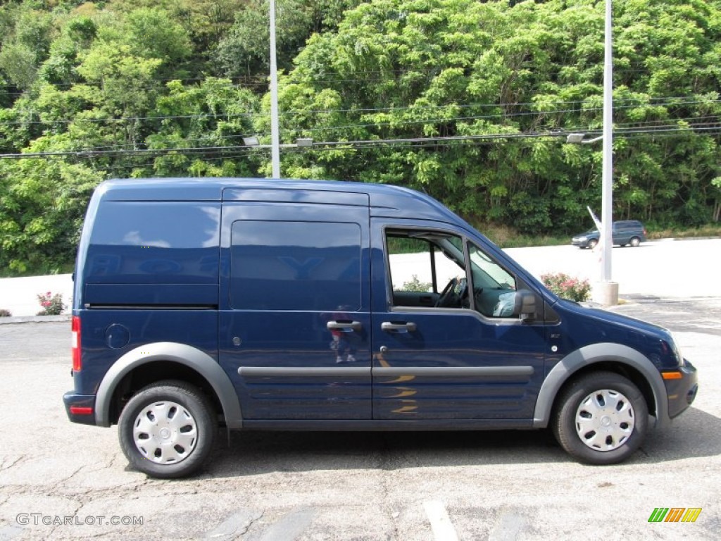 Dark Blue 2011 Ford Transit Connect XLT Cargo Van Exterior Photo #52588775