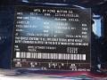 UV: Dark Blue 2011 Ford Transit Connect XLT Cargo Van Color Code