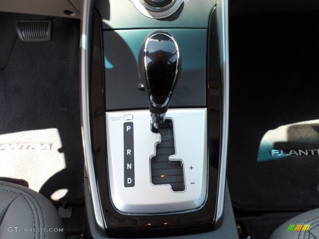 2012 Hyundai Elantra Limited 6 Speed Shiftronic Automatic Transmission Photo #52589978